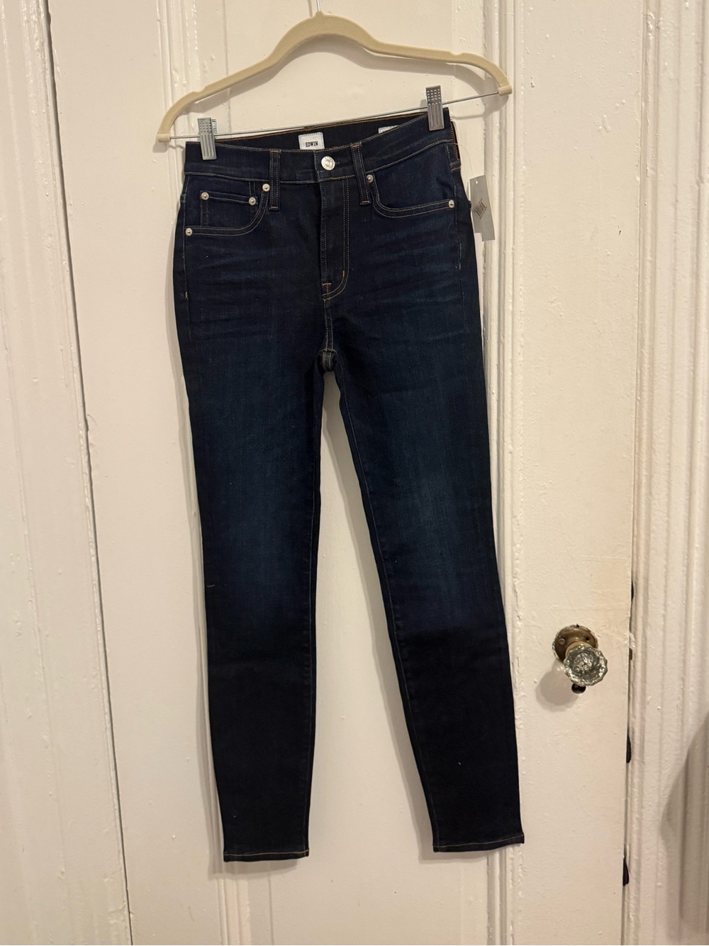 Edwin Candice 10” High Rise Skinny Jeans